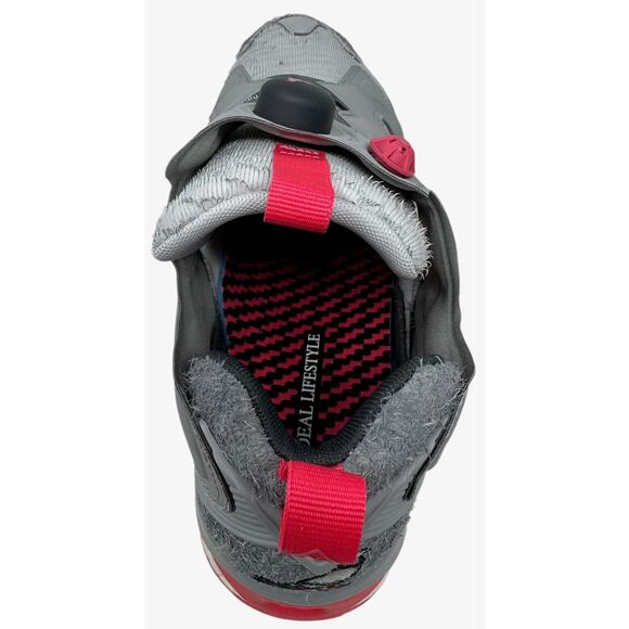 Staple Pigeon X Reebok Men\'s Instapump Fury OG Grey/Pink Running Shoes GY3437 main image 12